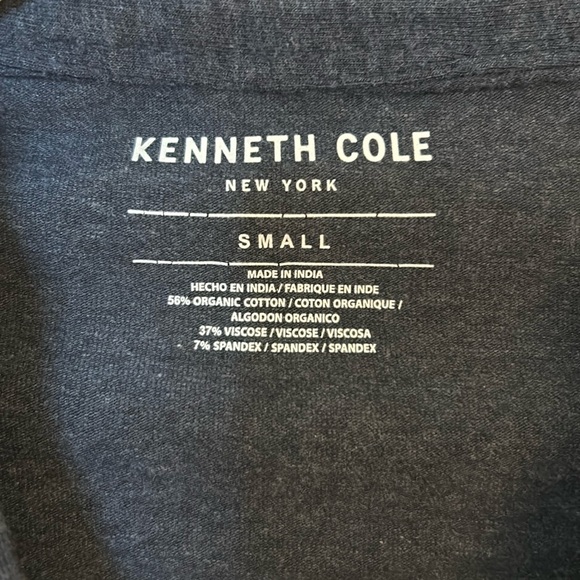 Kenneth Cole Men’s Short Sleeve Cotton Button Down Shirt, Size S - Picture 4 of 9